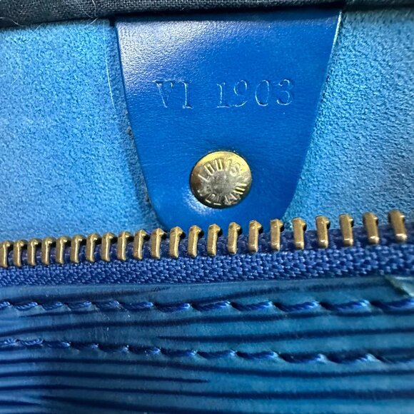 💎✨Authentic✨ Louis Vuitton Epi Leather Speedy 35 Satchel Bag - Picture 14 of 14